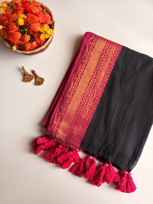 Kerala Mul Cotton Saree