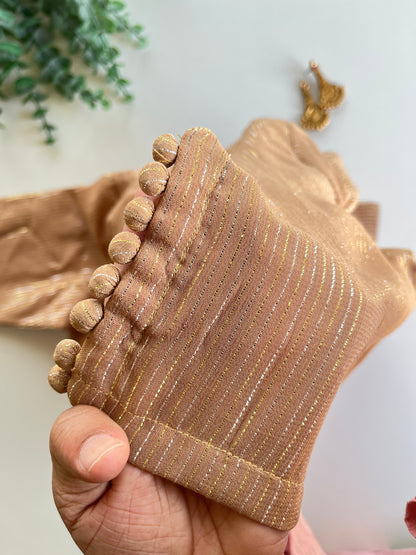 Ziah Blouse in Beige