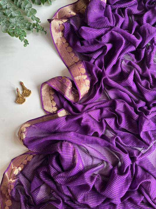 Hafeeza in Purple