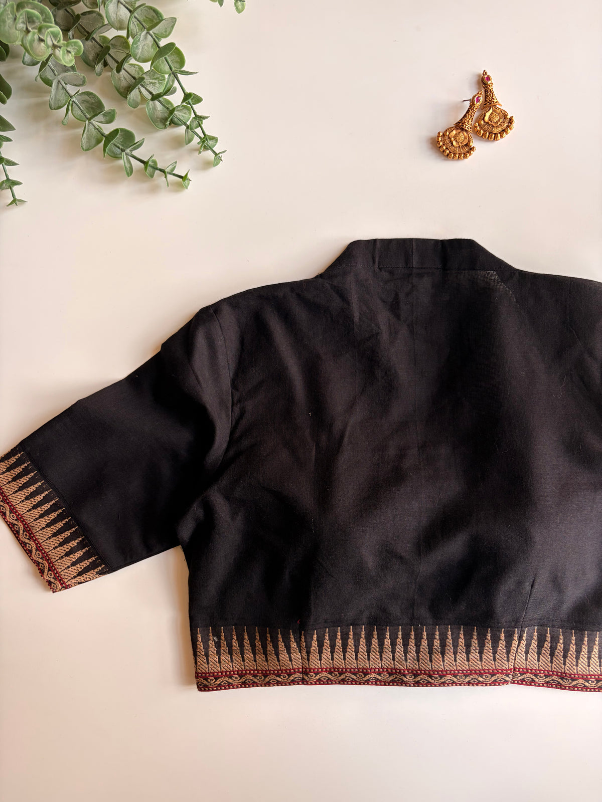 Black Border Blouse