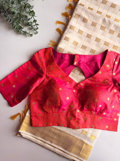 Kerala Saree & Blouse