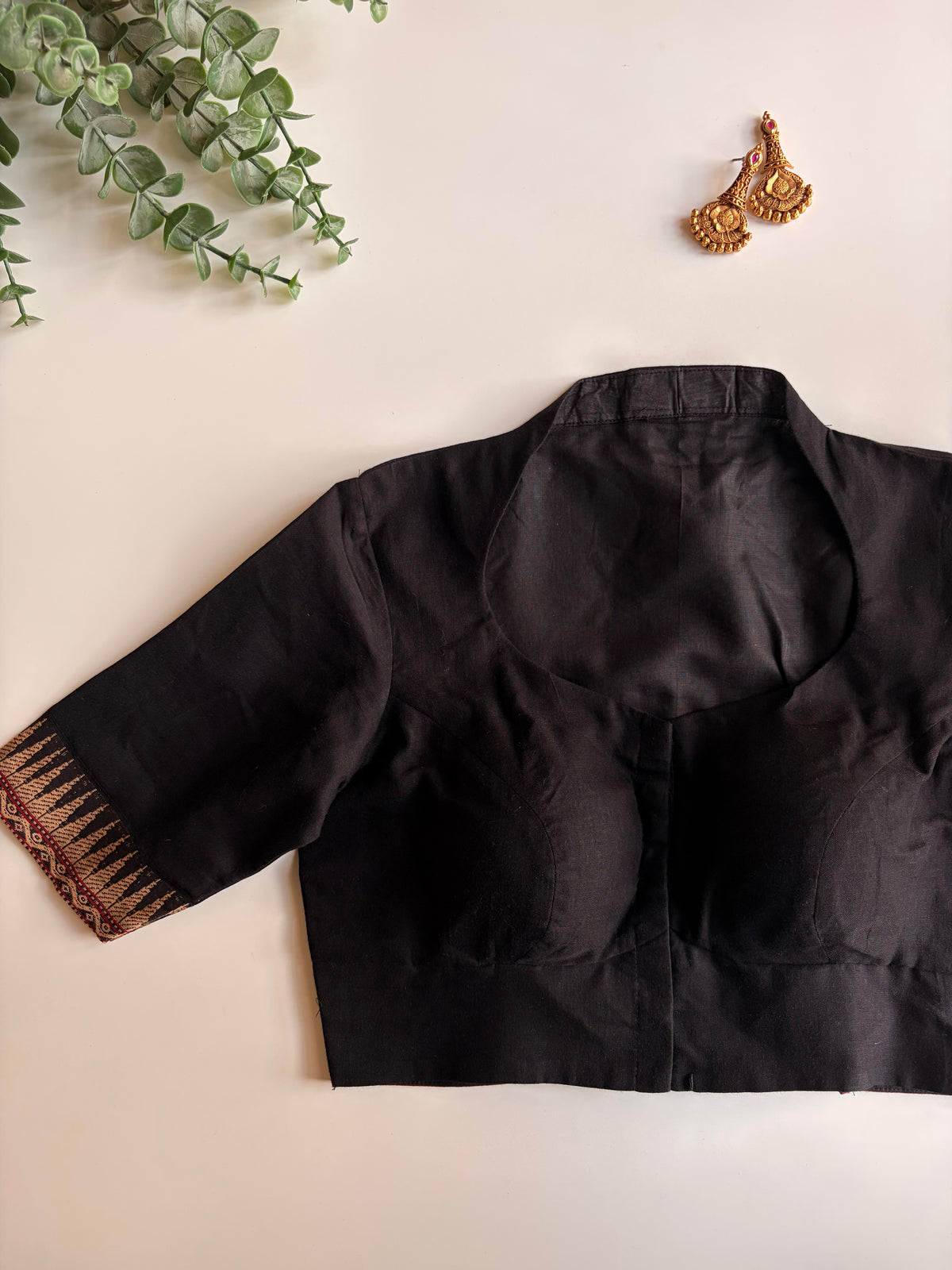 Black Border Blouse