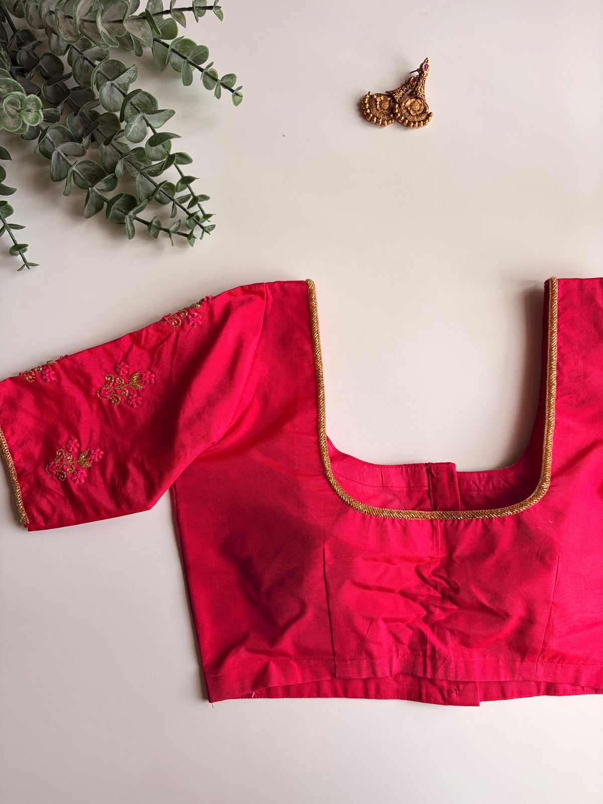 Rani Pink Handwork Blouse