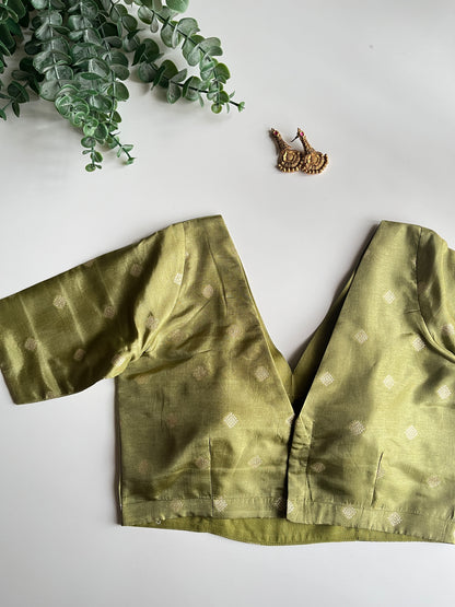 Sage Green Butta Blouse