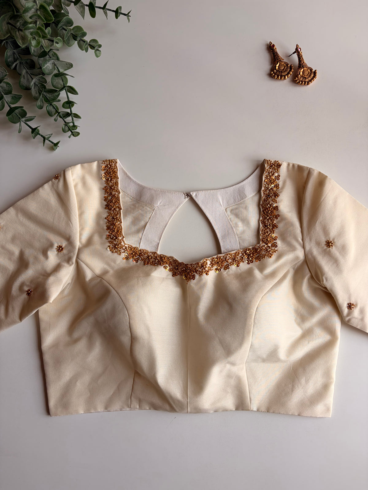 Off-White Handworked Blouse