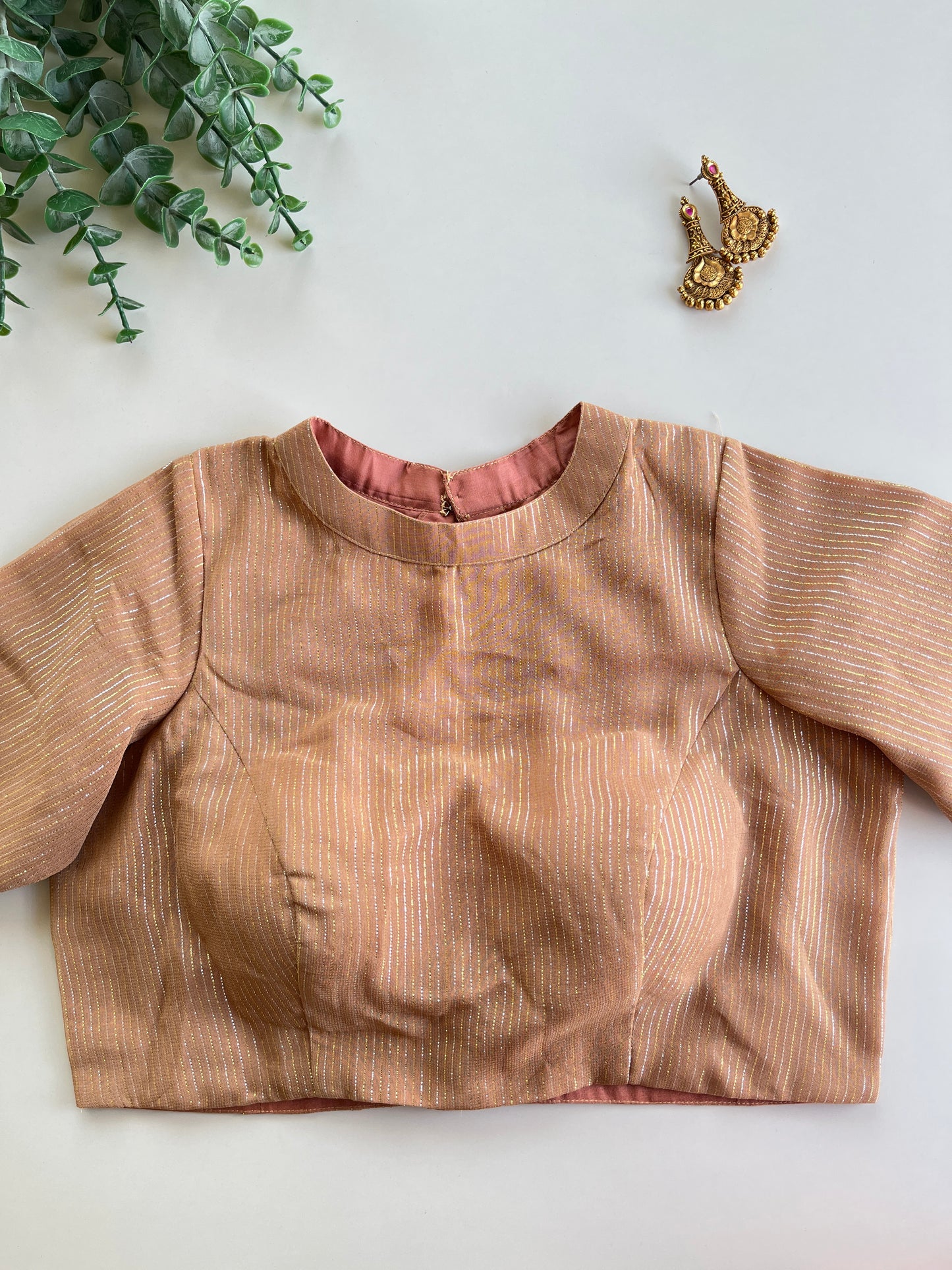 Ziah Blouse in Beige