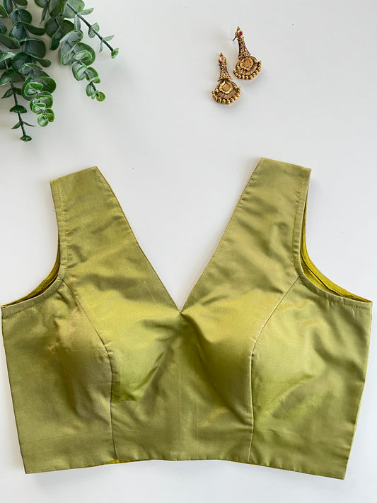 Basic Pastel Green Blouse