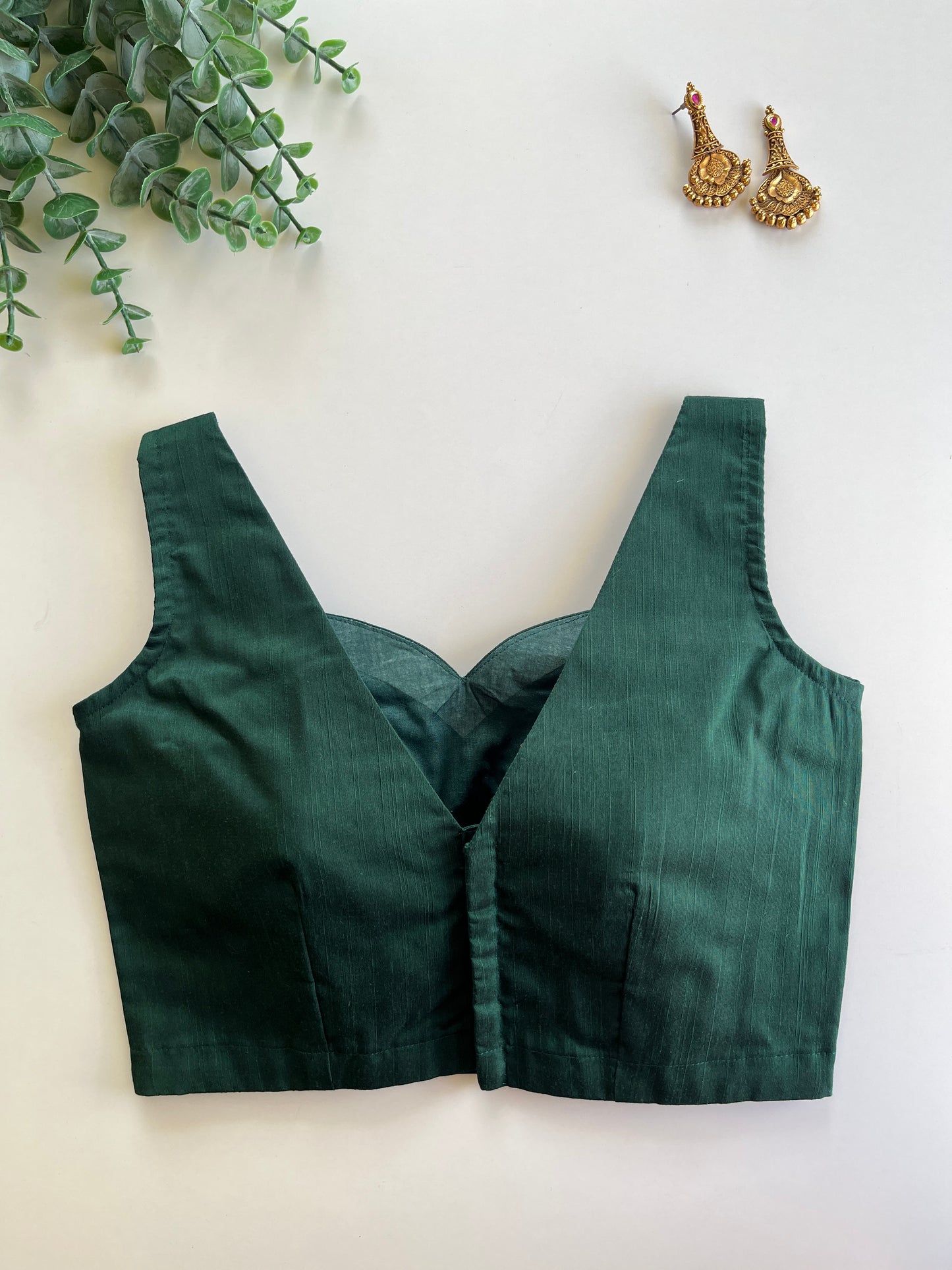 Basic Green Blouse