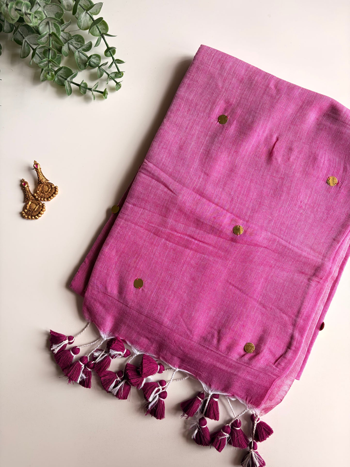 Lavender Chumki Saree