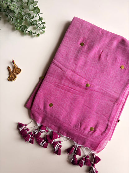 Lavender Chumki Saree