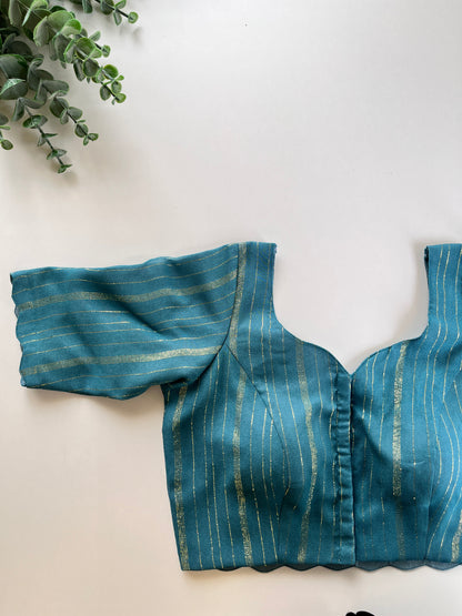 Zoya Blouse in Blue