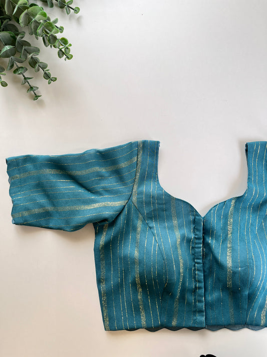 Zoya Blouse in Blue