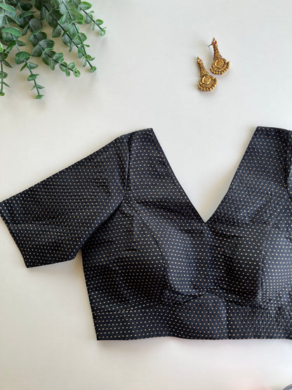 Polka Black Blouse