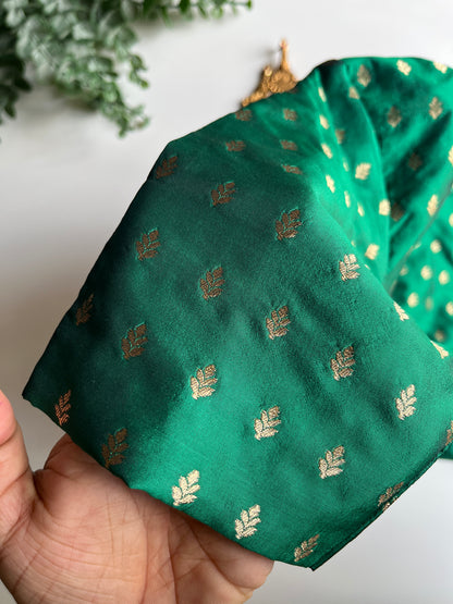 Emerald Green Butta Blouse