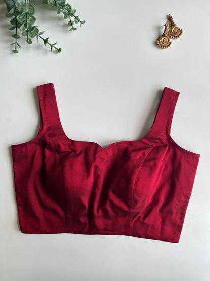 Basic Maroon Blouse