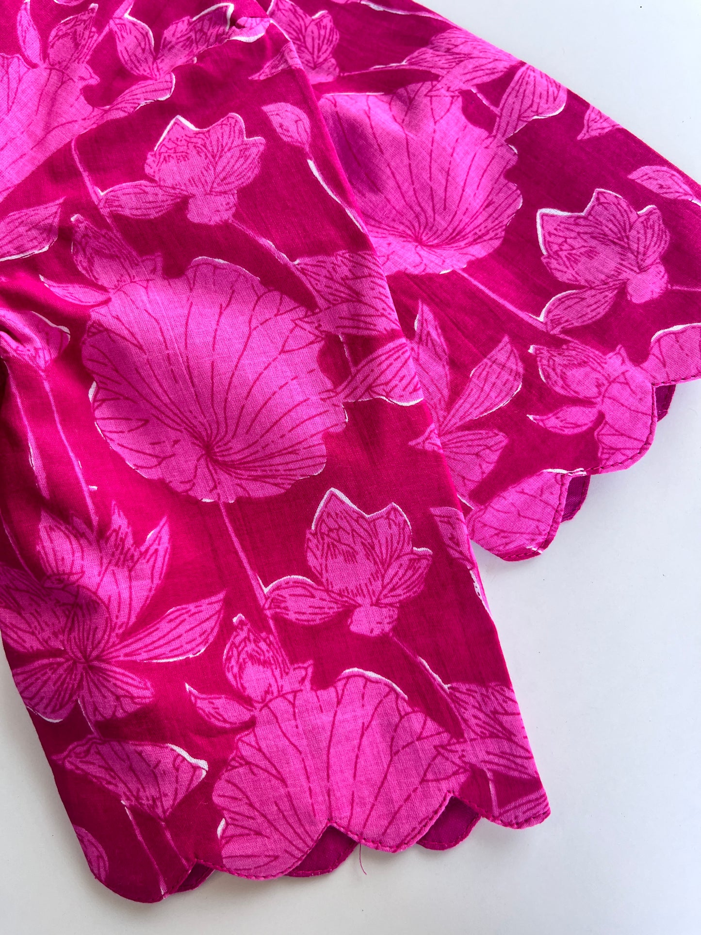 Pink Monotone Cotton Blouse