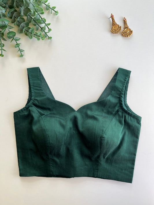 Basic Green Blouse