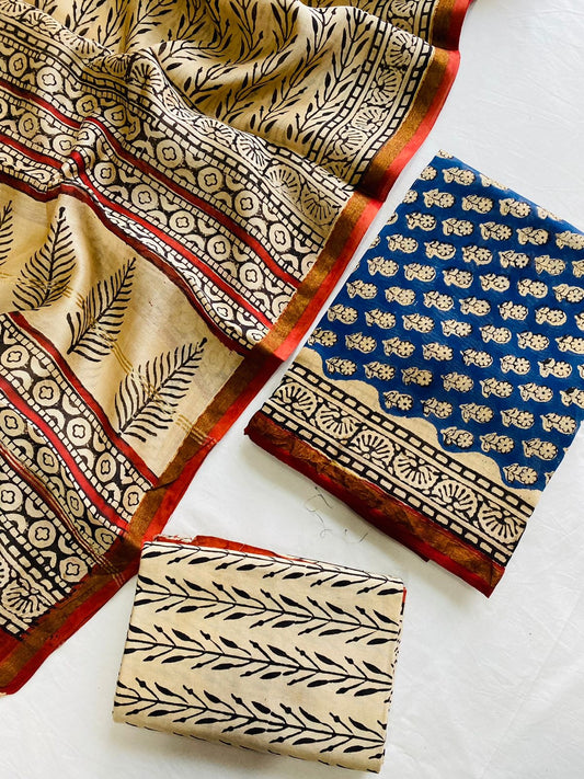 Chanderi Silk Suit