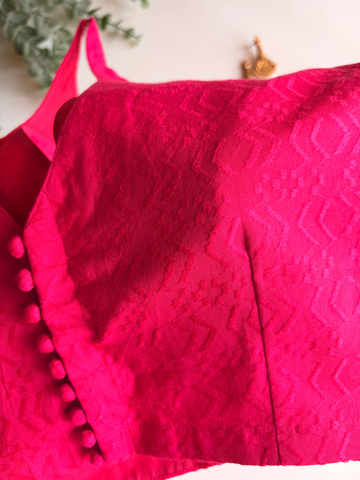 Pink Cotton Blouse