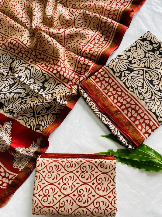Chanderi Silk Suit
