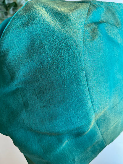 Cadet Blue Tissue Blouse