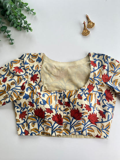 Off-White Kalamkari Blouse