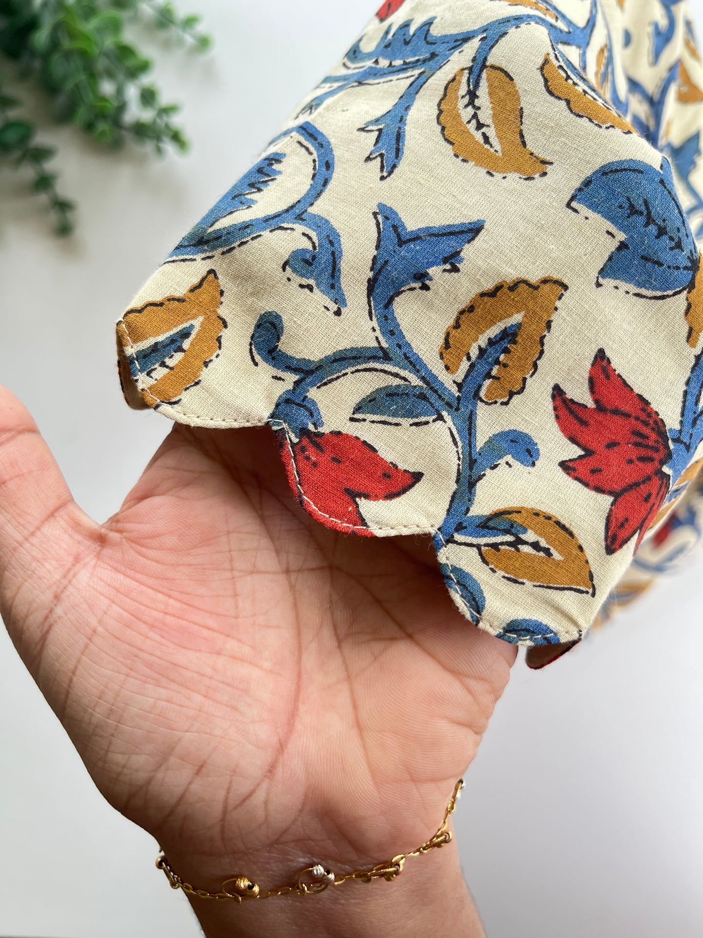 Off-White Kalamkari Blouse