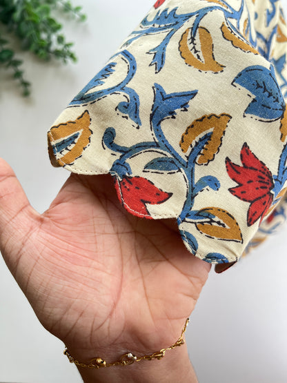 Off-White Kalamkari Blouse