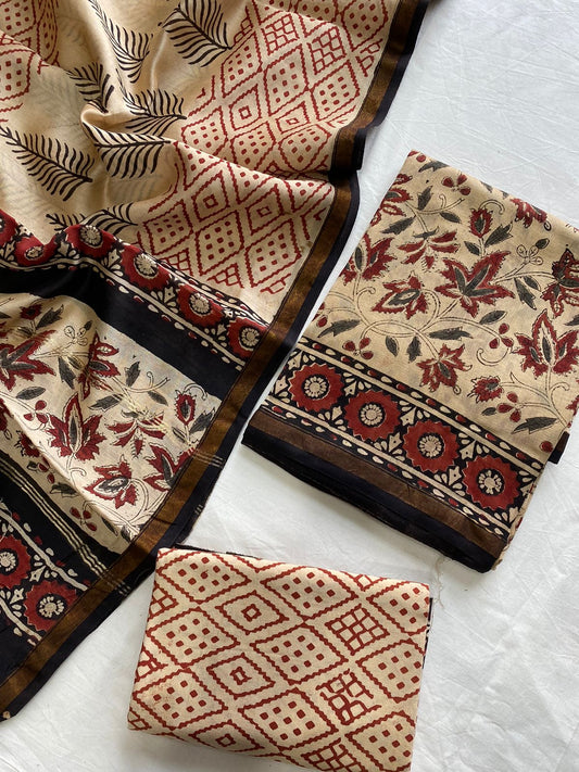 Chanderi Silk Suit