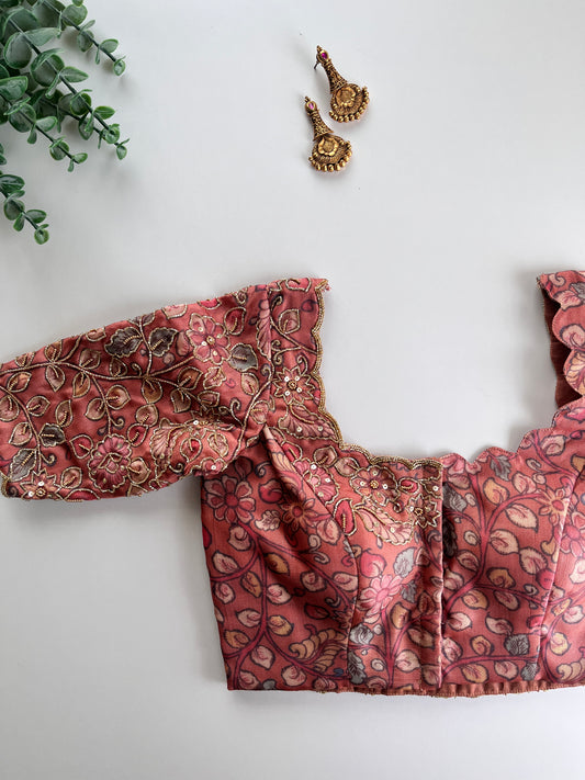 Kalamkari Handwork Blouse