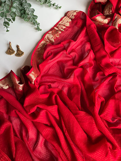 Hafeeza in Red