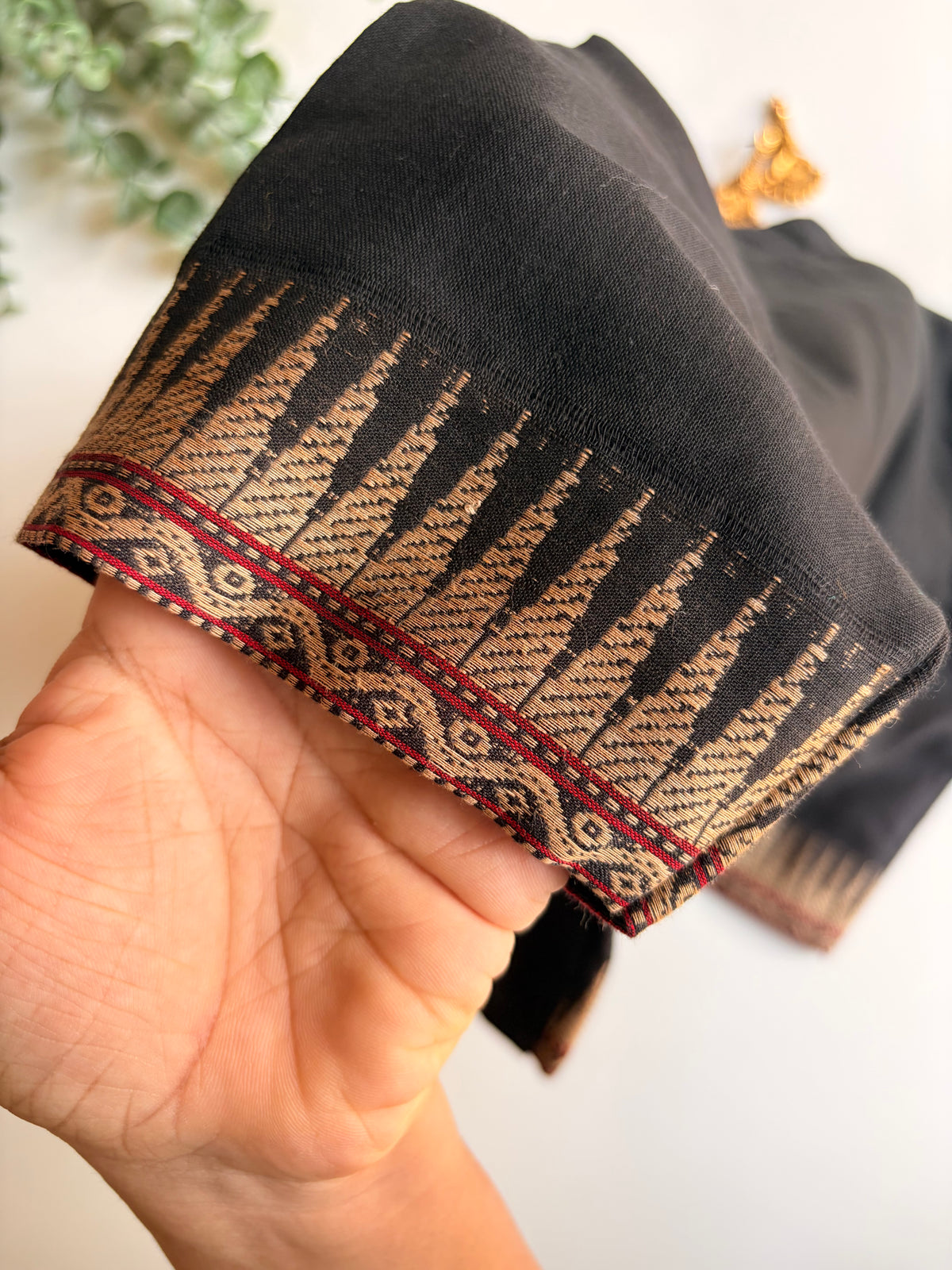Black Border Blouse