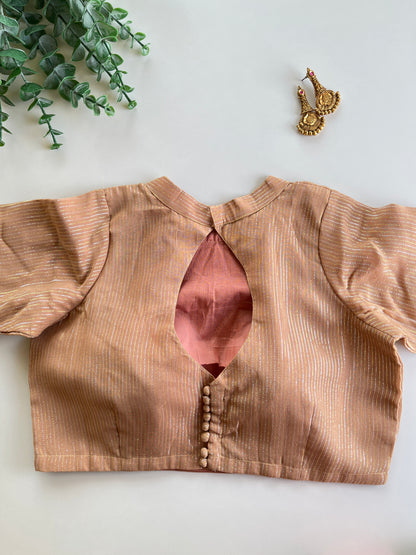 Ziah Blouse in Beige