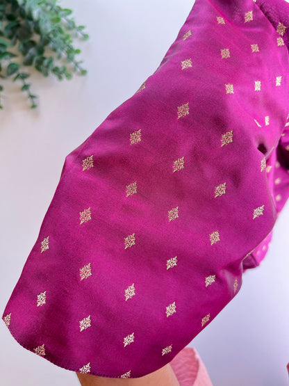 Purple Butti Blouse