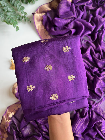Hafeeza in Purple