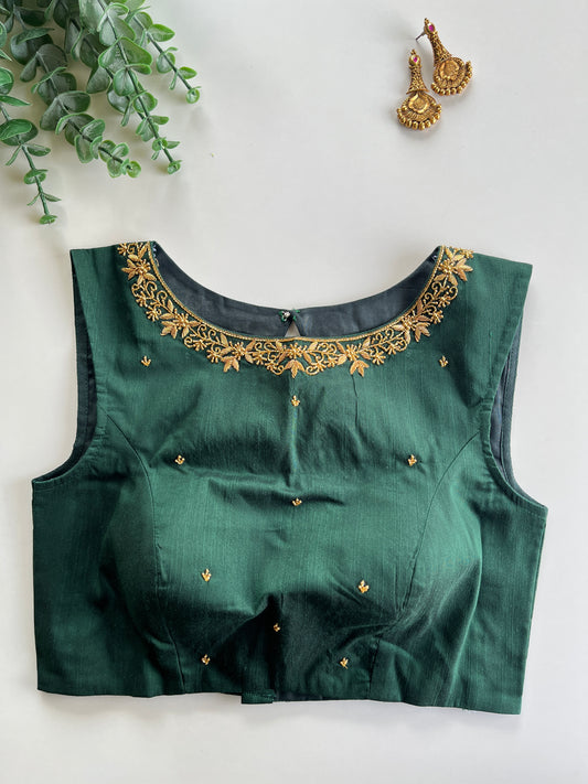 Staple Series - Green Blouse