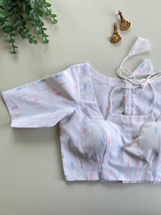 White Butta Blouse