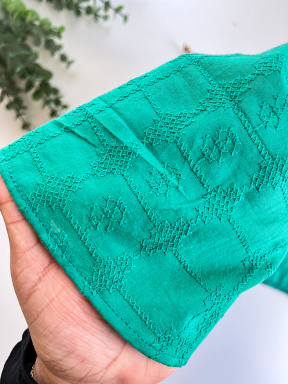 Green Hakoba Blouse