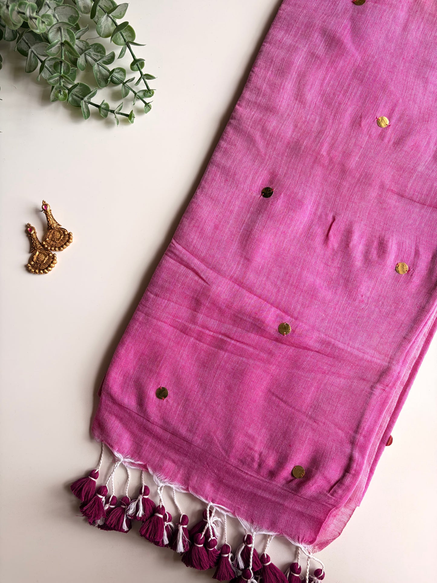 Lavender Chumki Saree