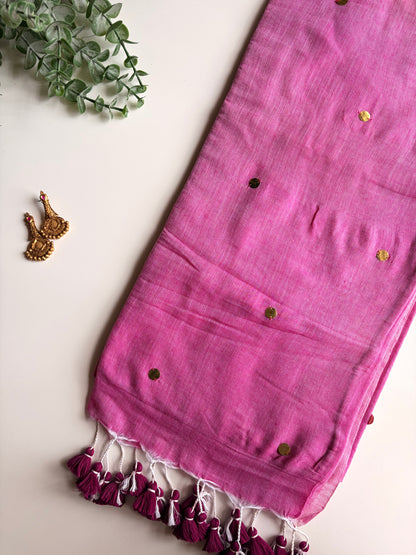Lavender Chumki Saree