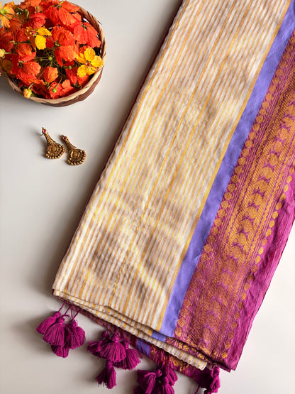Kerala Mul Cotton Saree
