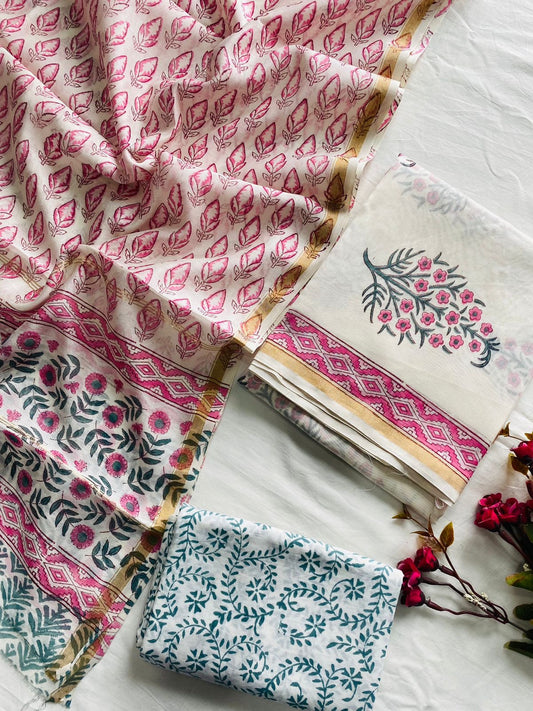 Chanderi Silk Suit