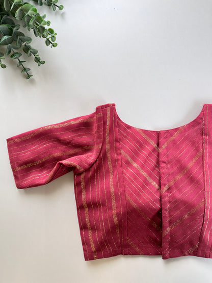 Zoya Blouse in Blush pink