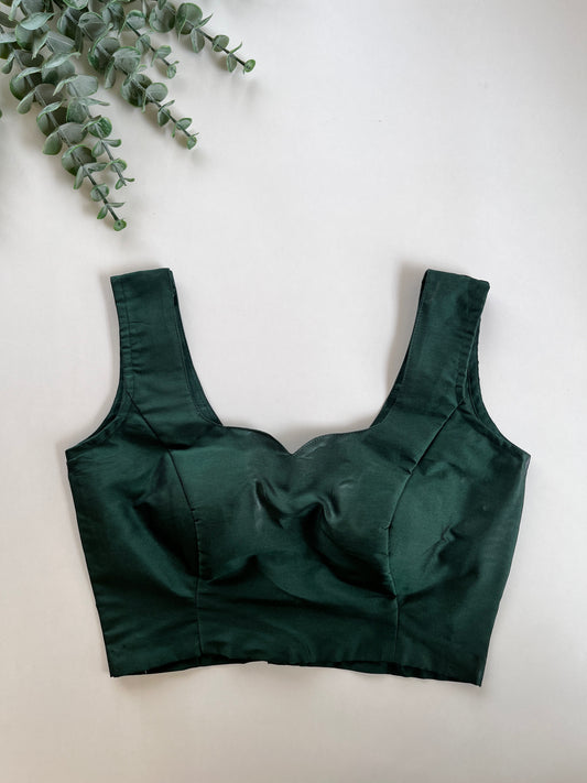 Basic Green Blouse