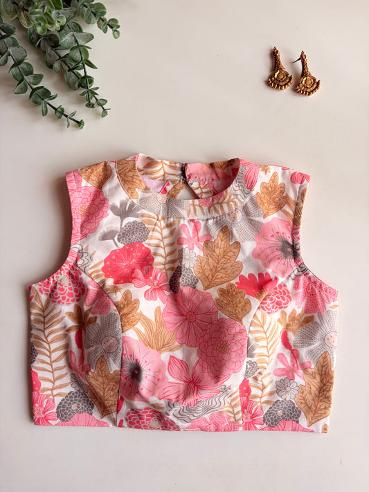 Floral Cotton Blouse