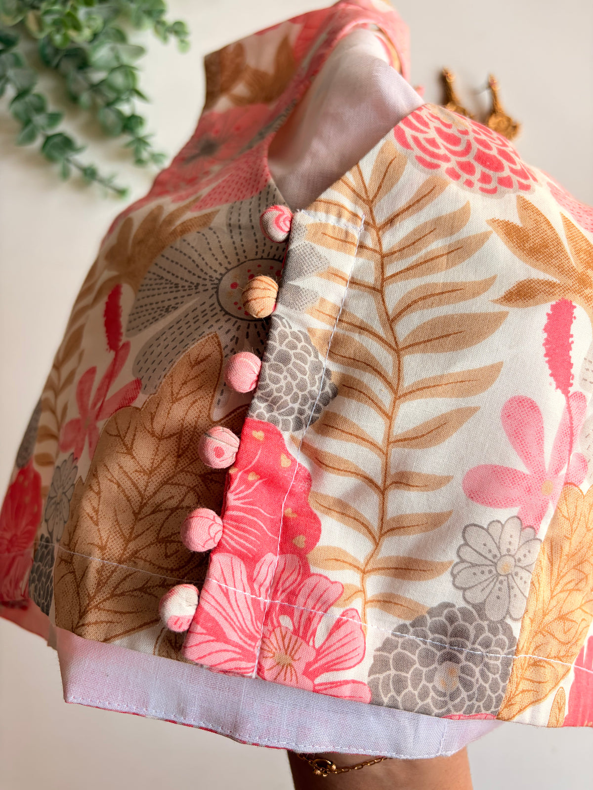 Floral Cotton Blouse