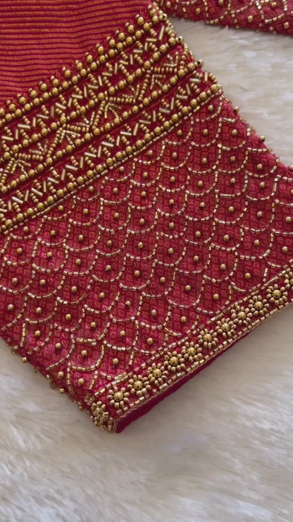 Arya's Bridal Blouse